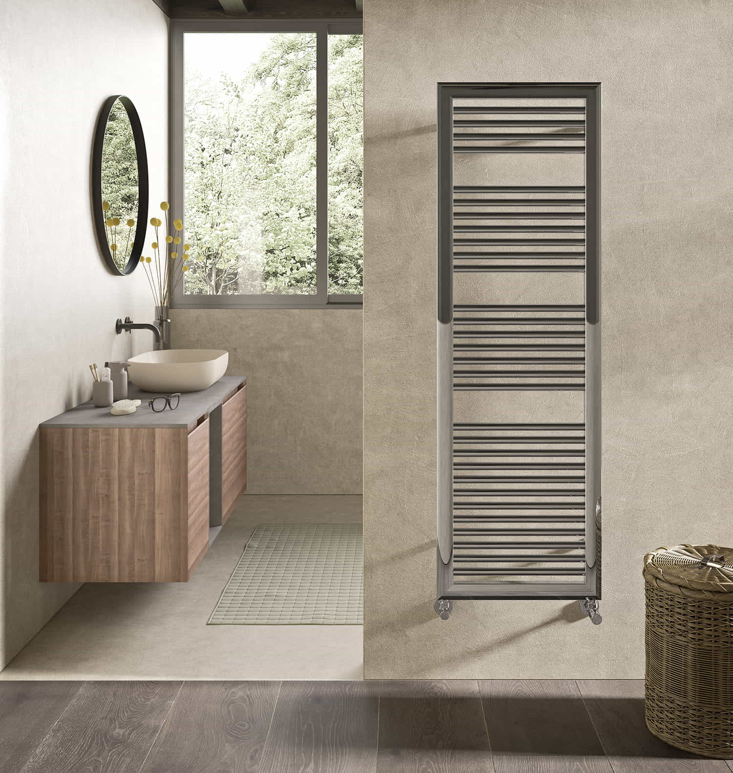 Calorifer De Baie Irsap  Novo Cult Cromat 